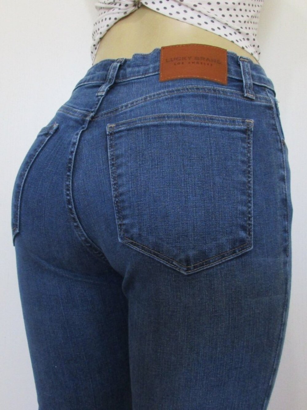 LUCKY BRAND Jeans Size 8/29 Bridgette High Rise Skinny Denim